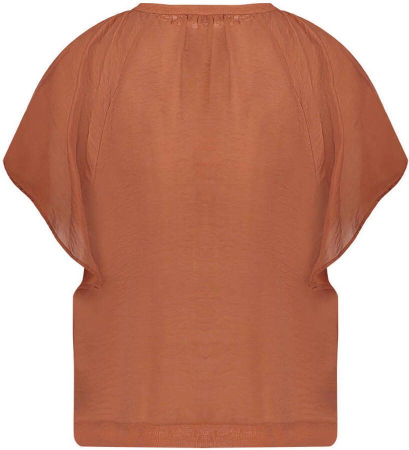 Geisha top donker oranje - Foto 2