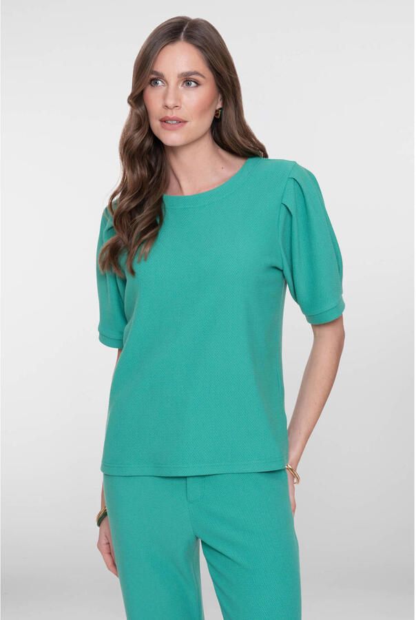 Geisha top groen