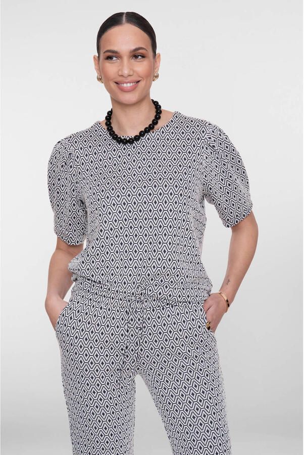 Geisha top zwart