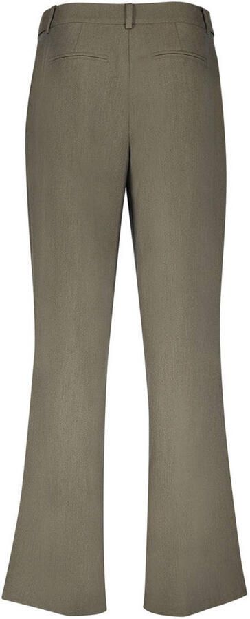 Geisha wide leg broek groen - Foto 2