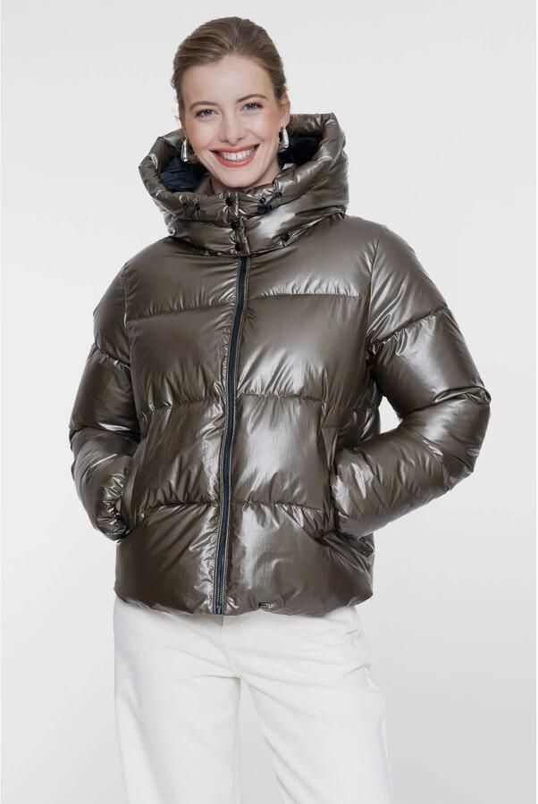 Geisha winterjas brons