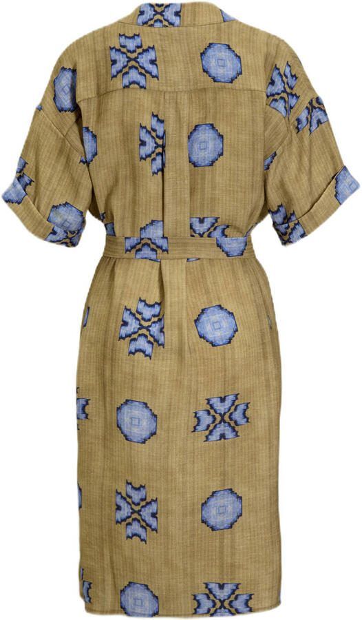 Geisha zomerjurk beige - Foto 2
