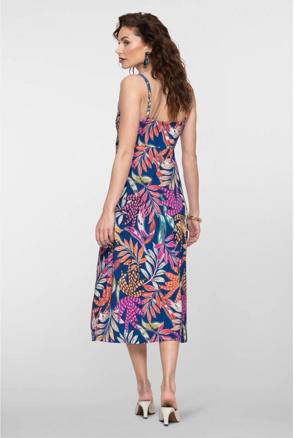 Geisha zomerjurk blauw - Foto 2
