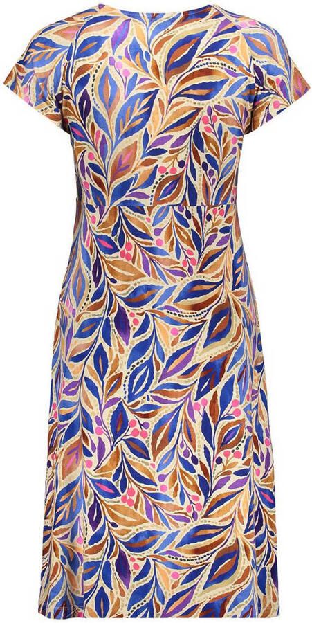 Geisha zomerjurk blauw
