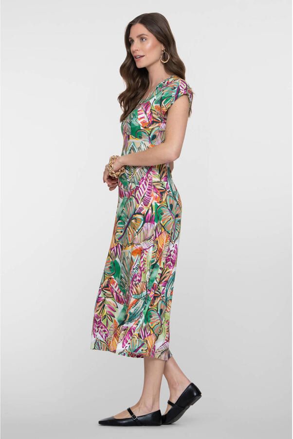Geisha zomerjurk groen - Foto 3