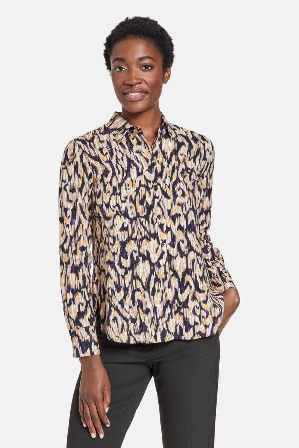 Gerry Weber blouse met all over print lila