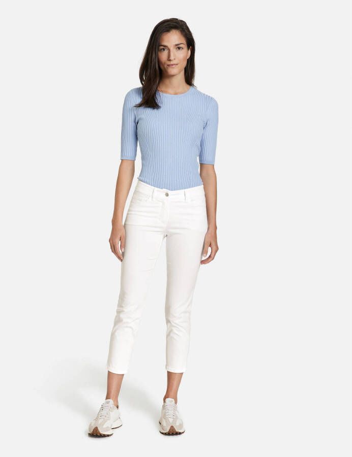 Gerry Weber straight fit jeans wit