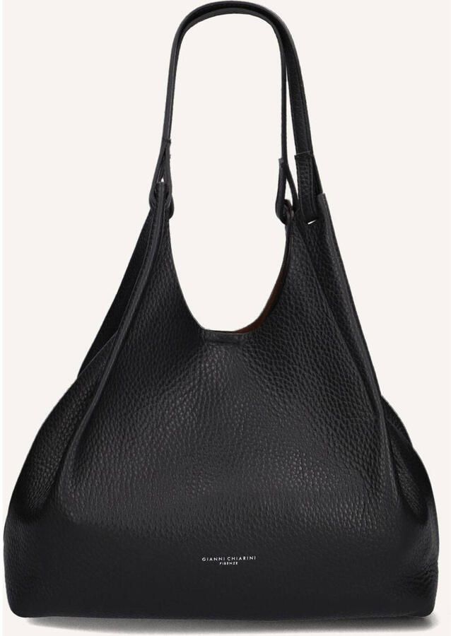 Gianni Chiarini Zwarte Schoudertas Dua 9720 Black Dames