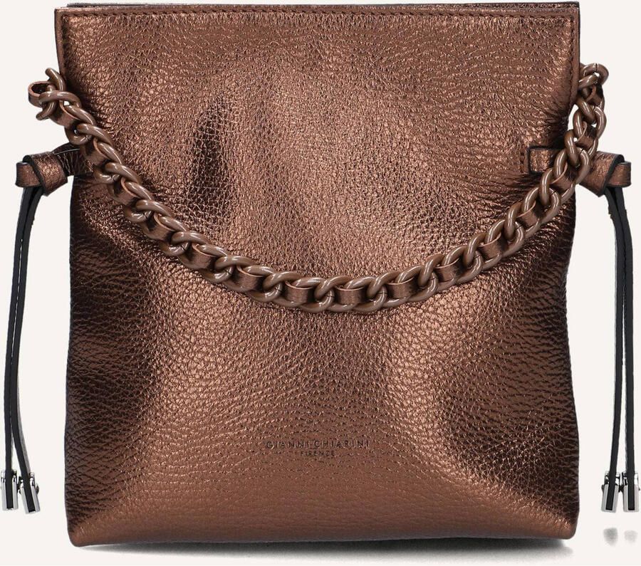 Gianni Chiarini Schoudertassen Brina 11760 Bronskleurig One size