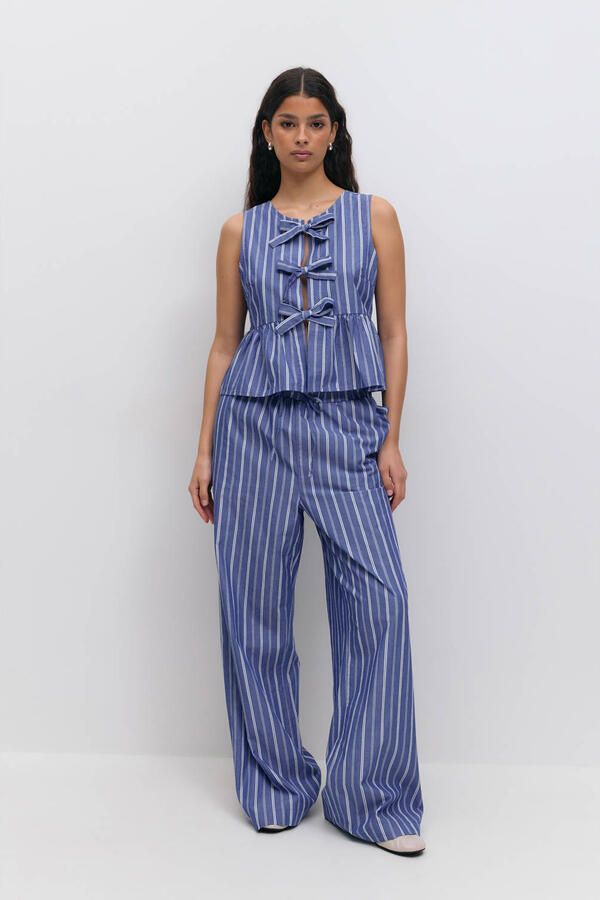 Gina Tricot Stoffen broek met elastische band