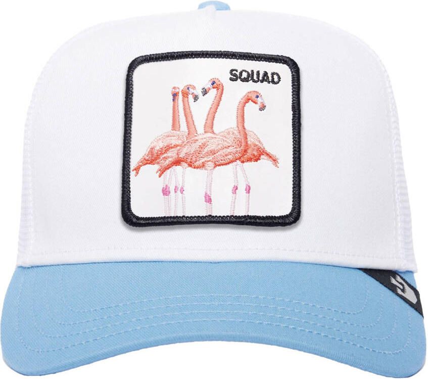 Goorin Bros Witte Flamingo Squad Trucker Cap Multicolor Heren