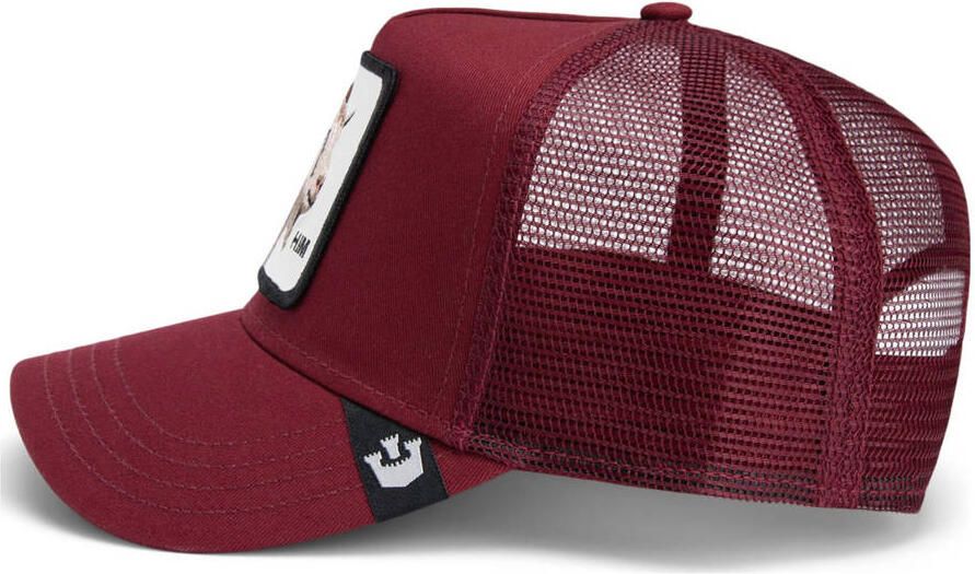 Goorin Bros trucker pet Himothy donkerrood - Foto 3