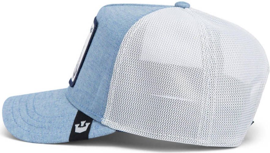 Goorin Bros trucker pet Suited Legend lichtblauw zwart - Foto 3