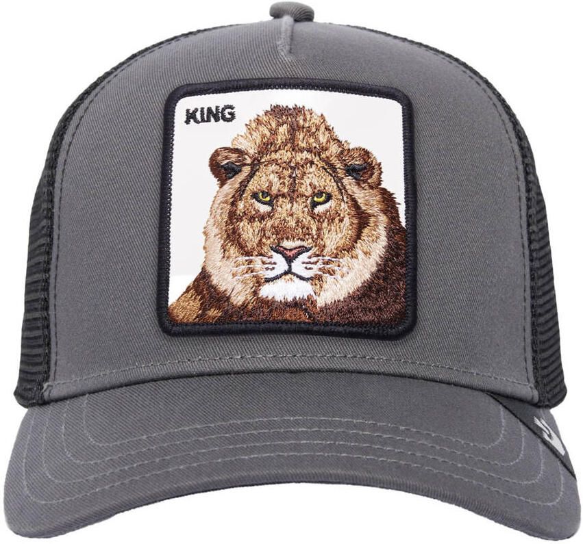 Goorin Bros trucker pet The King Lion grijs