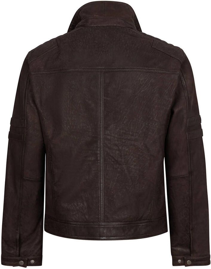 Goosecraft leren jas bruin - Foto 2