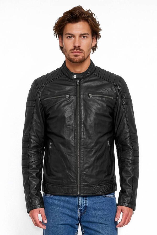GOOSECRAFT Heren Jassen Gc Jacket965 Zwart