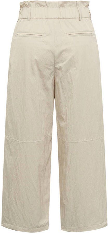 Gossia barrel regular waist broek beige - Foto 2
