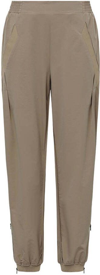 Gossia barrel regular waist broek camel - Foto 2