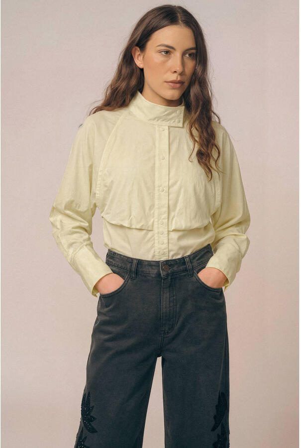 Gossia blouse lichtgeel