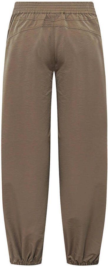 Gossia relaxed high waist casual broek bruin - Foto 2