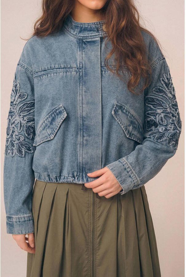 Gossia spijkerjas medium blue denim