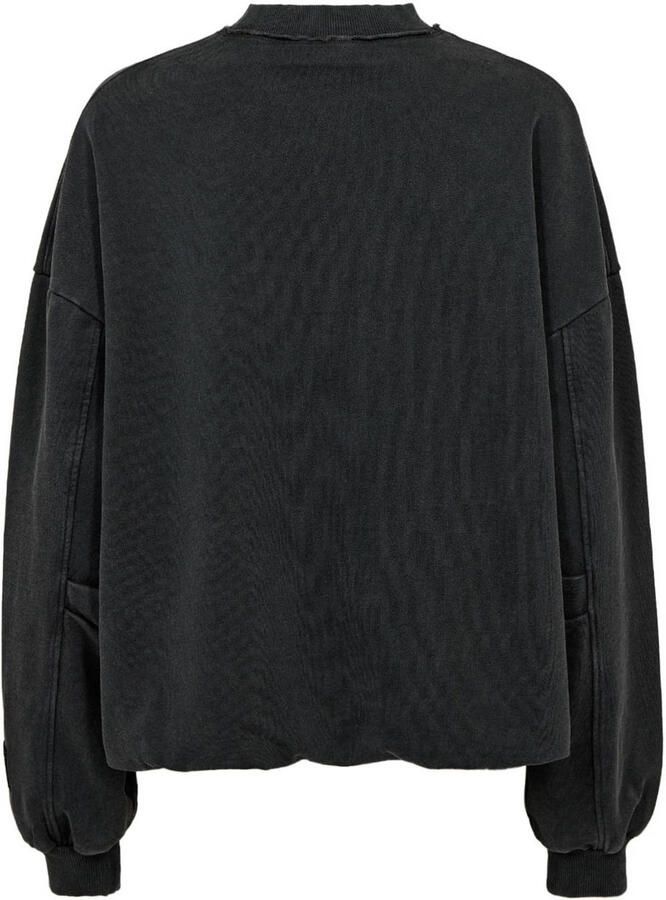 Gossia sweater met borduursels zwart - Foto 2