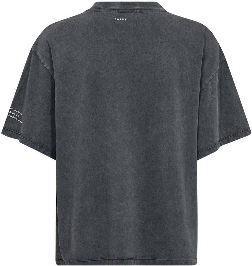 Gossia T-shirt met print grijs - Foto 2