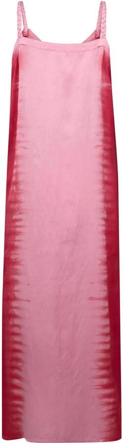 Gossia viscose dip-dye maxi jurk met split roze - Foto 2
