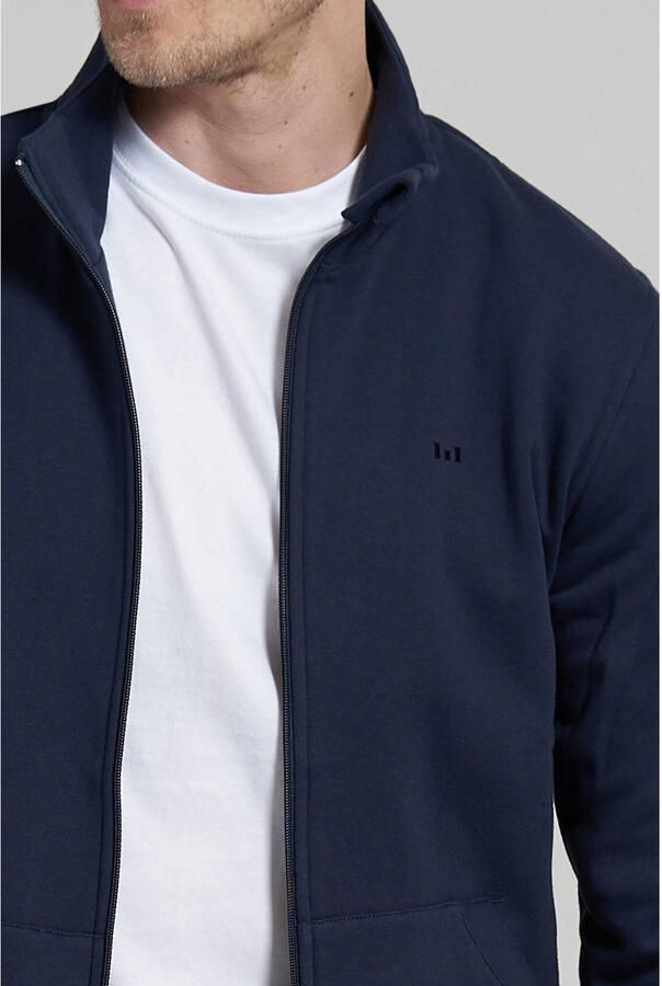 GÖTZBURG Loungepak Boston zijdelingse steekzakken bovenstuk met ritssluiting katoenmix (2-delig)