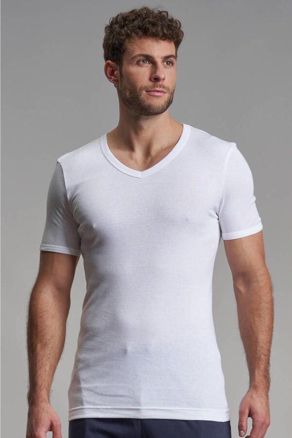 Götzburg Wäsche T-shirt van puur katoen in een set van 2 stuks - Foto 2