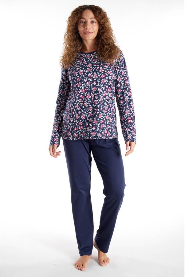 Götzburg pyjama Carolina donkerblauw - Foto 2