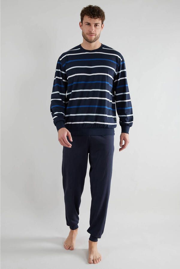 Götzburg pyjama donkerblauw - Foto 2