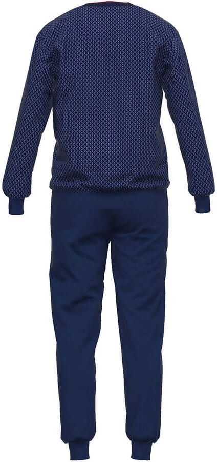 Götzburg pyjama donkerblauw rood wit