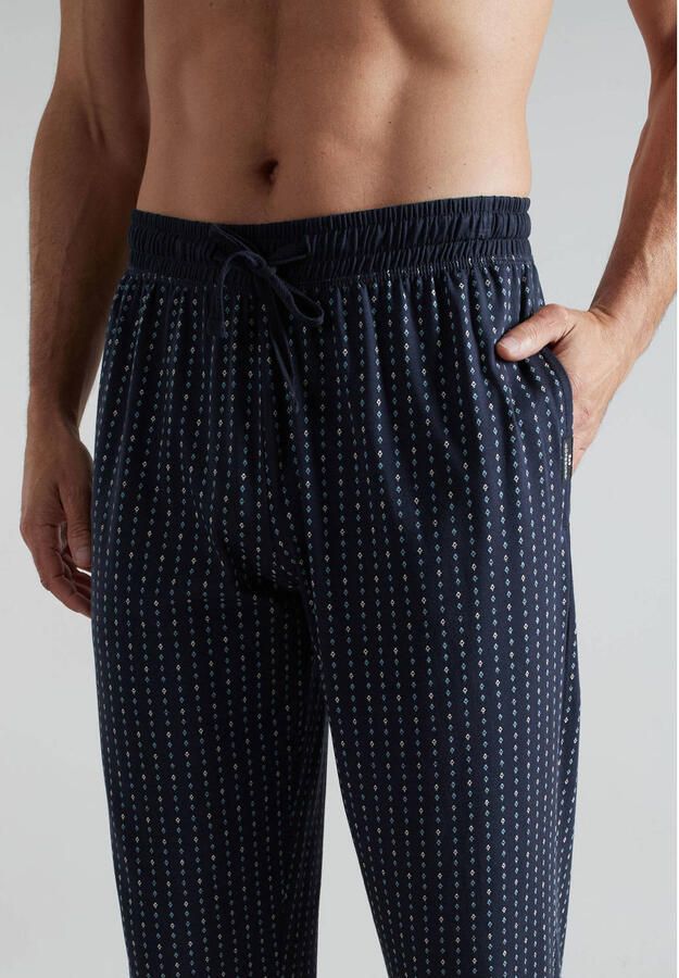 Götzburg pyjamabroek donkerblauw - Foto 3