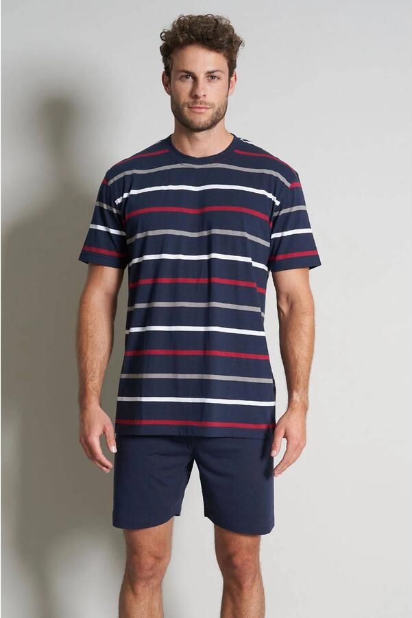 Götzburg shortama donkerblauw
