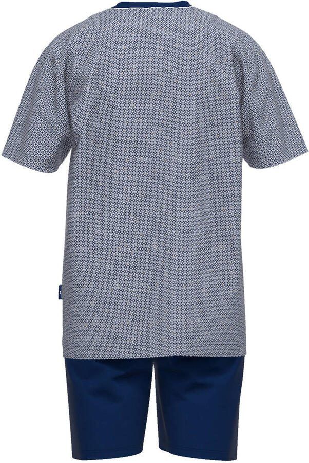 Götzburg shortama donkerblauw wit