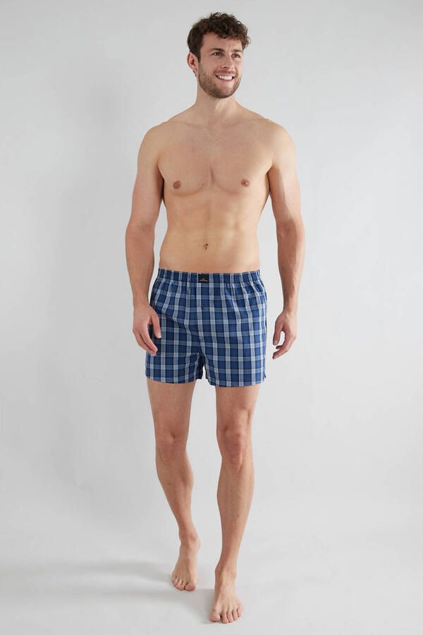 GÖTZBURG 1889 Boxershort met labelpatch in een set van 2 stuks