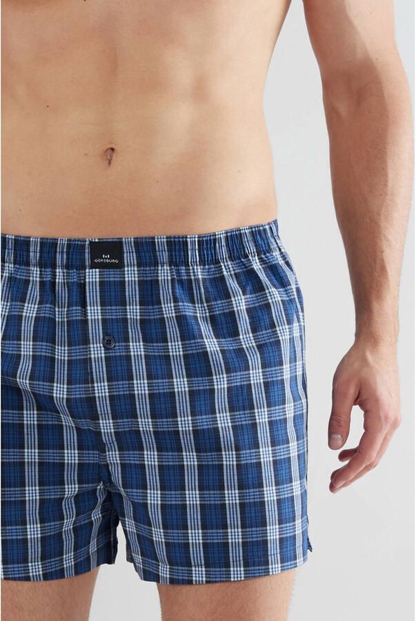 GÖTZBURG 1889 Boxershort met labelpatch in een set van 2 stuks - Foto 2