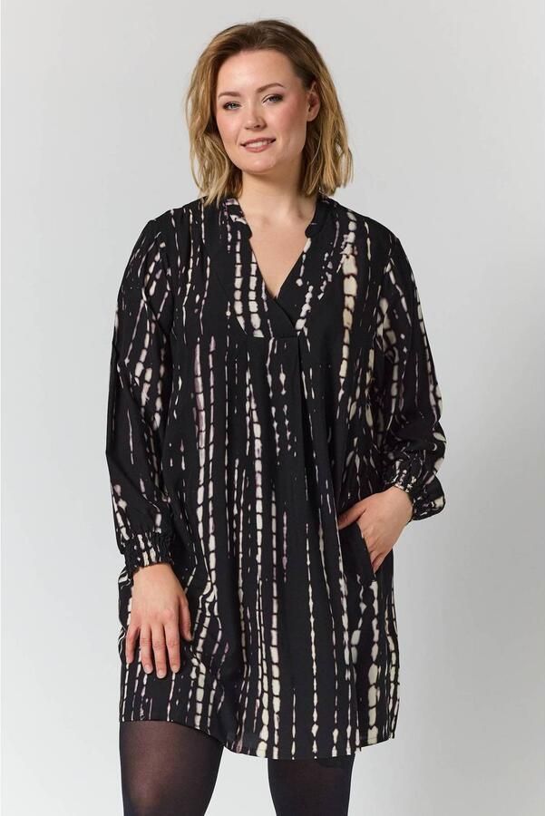Gozzip Plus Size tuniek met print