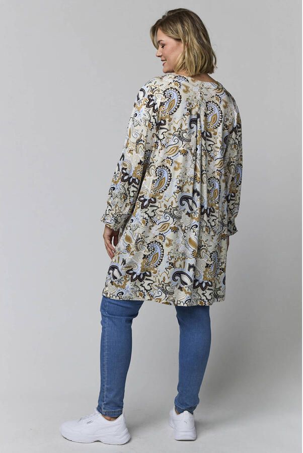 Gozzip tuniek Plus Size met paisley meerkleurig - Foto 2