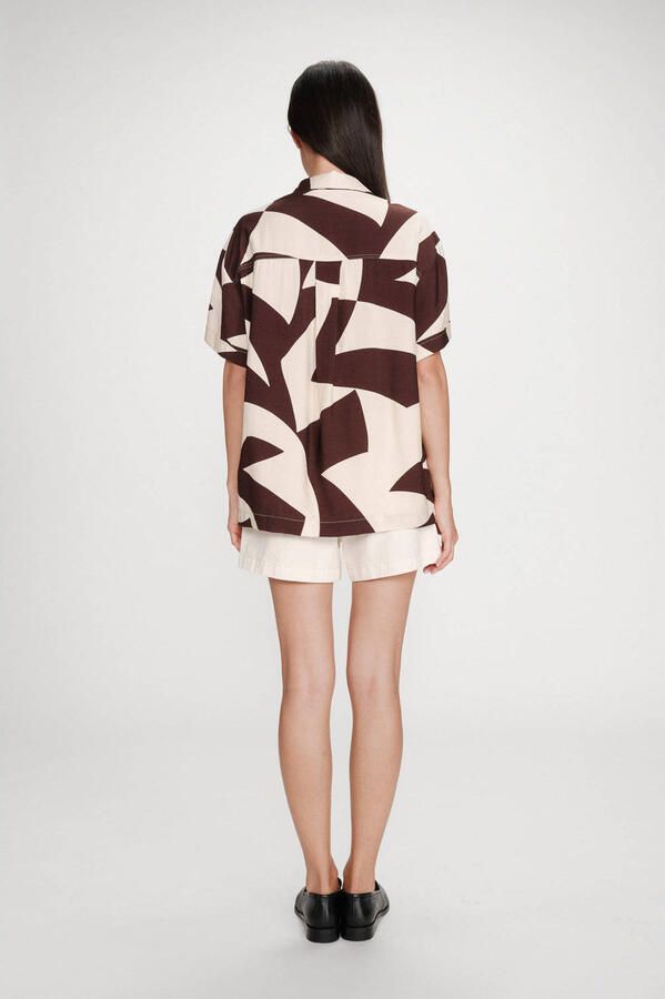 GRACE & MILA Dames Tops & T-shirts Ss2617099 Bruin - Foto 7