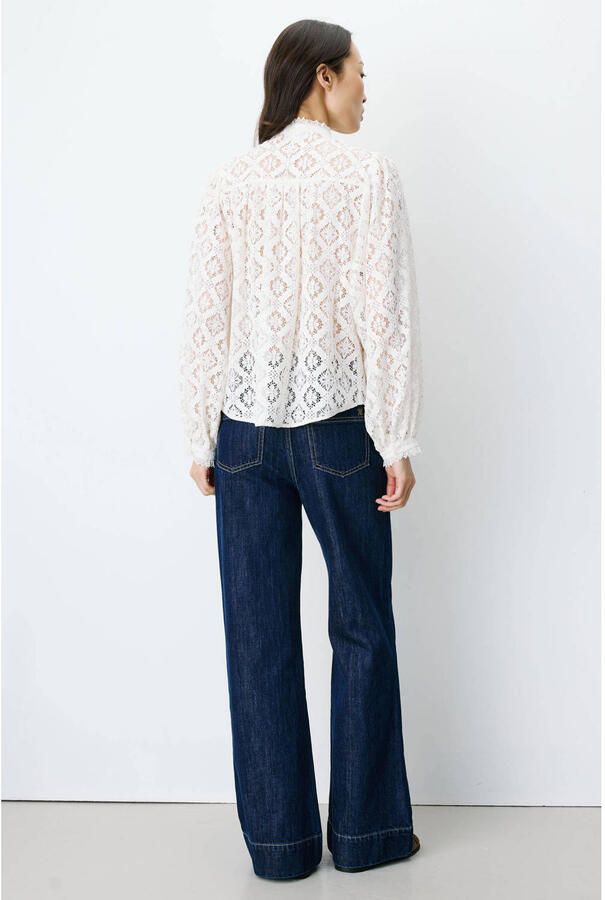 GRACE & MILA Dames Blouses Blouse Gebroken Wit - Foto 6