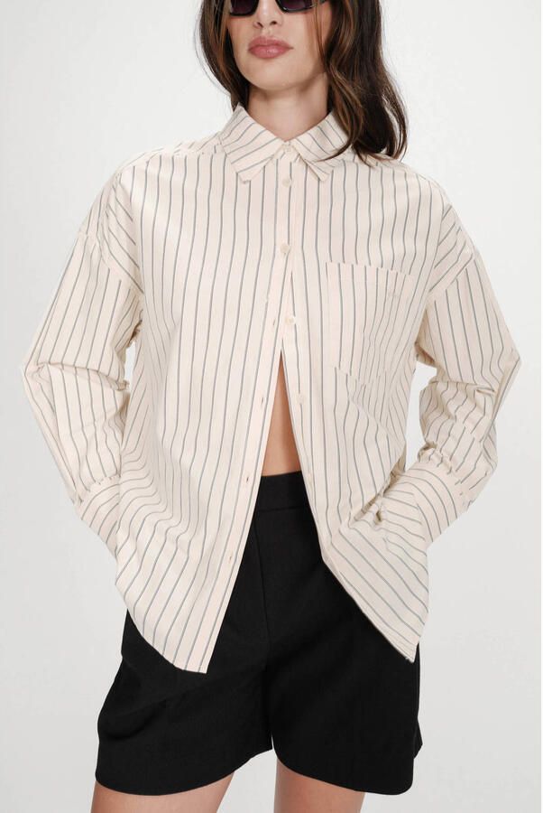 Grace & Mila gestreepte blouse