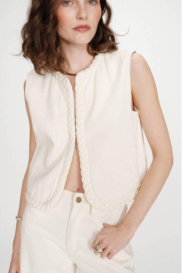 Grace & Mila gilet crème