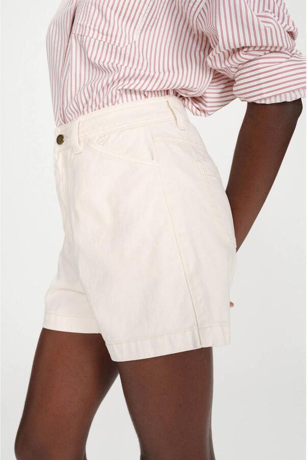 Grace & Mila high waist denim short crème - Foto 2