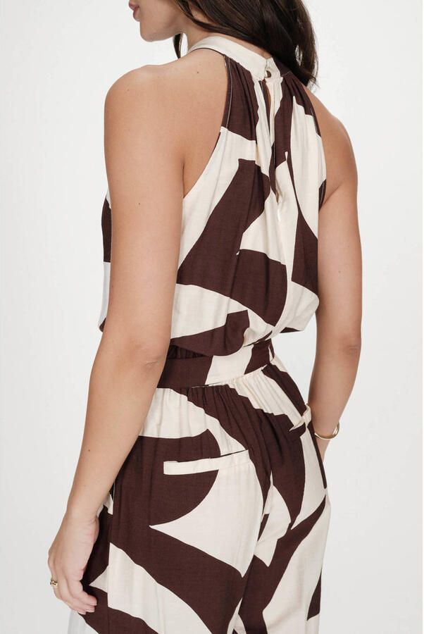 Grace & Mila jumpsuit bruin - Foto 3