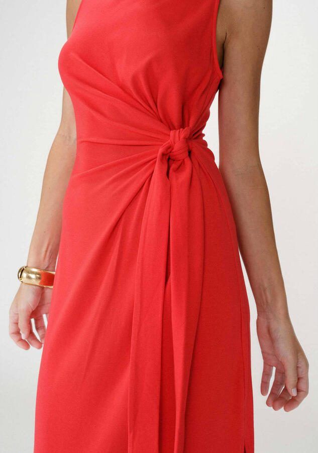 Grace & Mila midi jurk rood