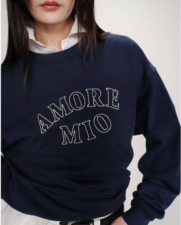 Grace & Mila sweater marineblauw