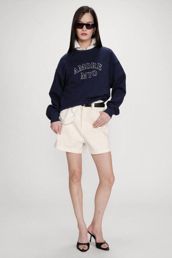 Grace & Mila sweater marineblauw - Foto 2