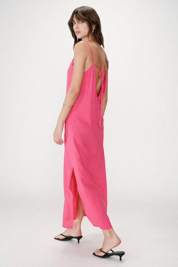 Grace & Mila zomerjurk roze - Foto 3
